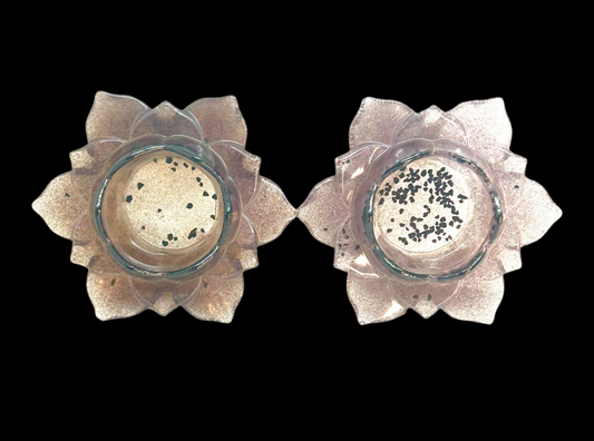 Flower Candle Holder Set