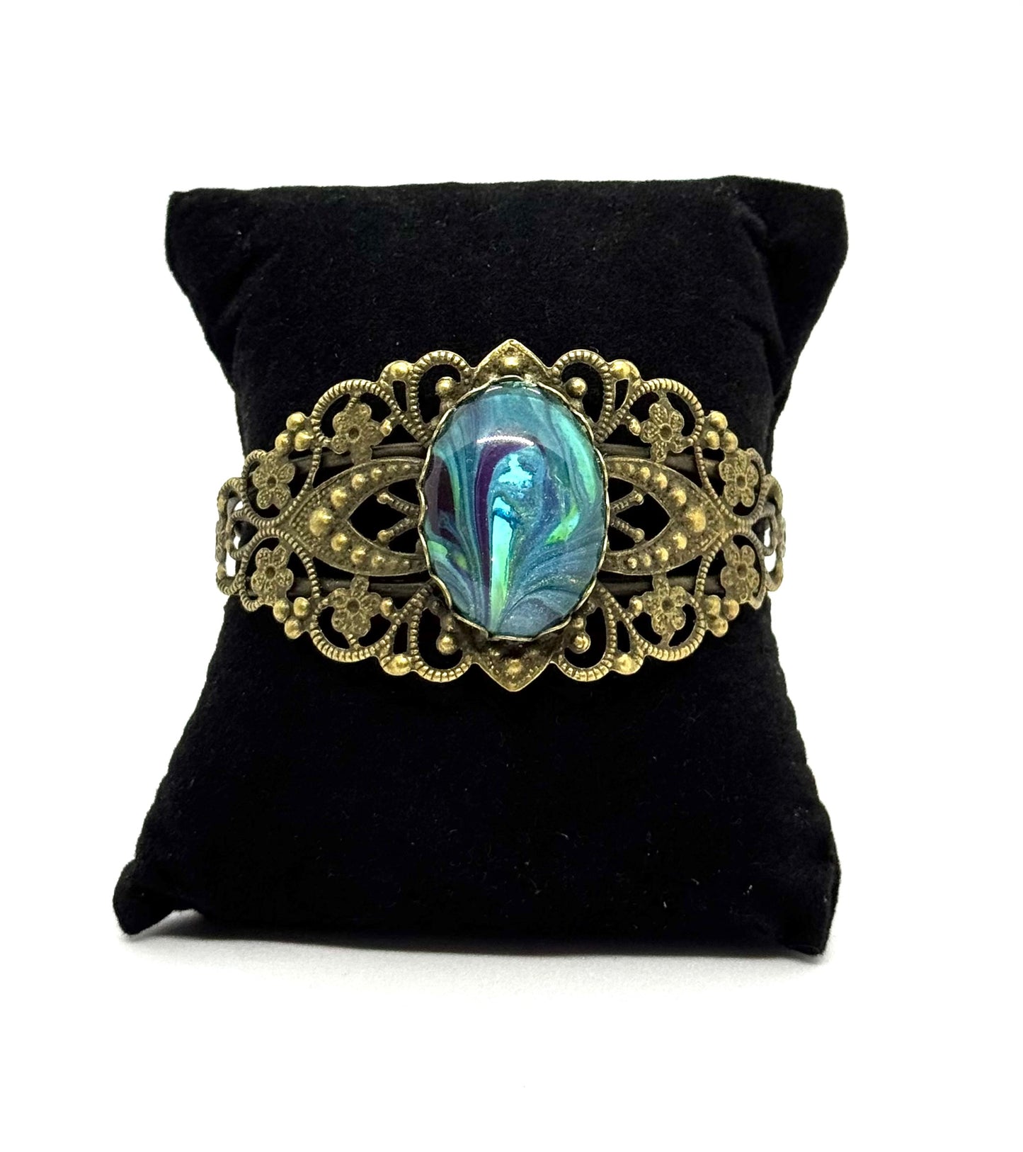 #2 “Royal Meltdown Filigree Cuff – Victorian Drama With Main Character Energy”