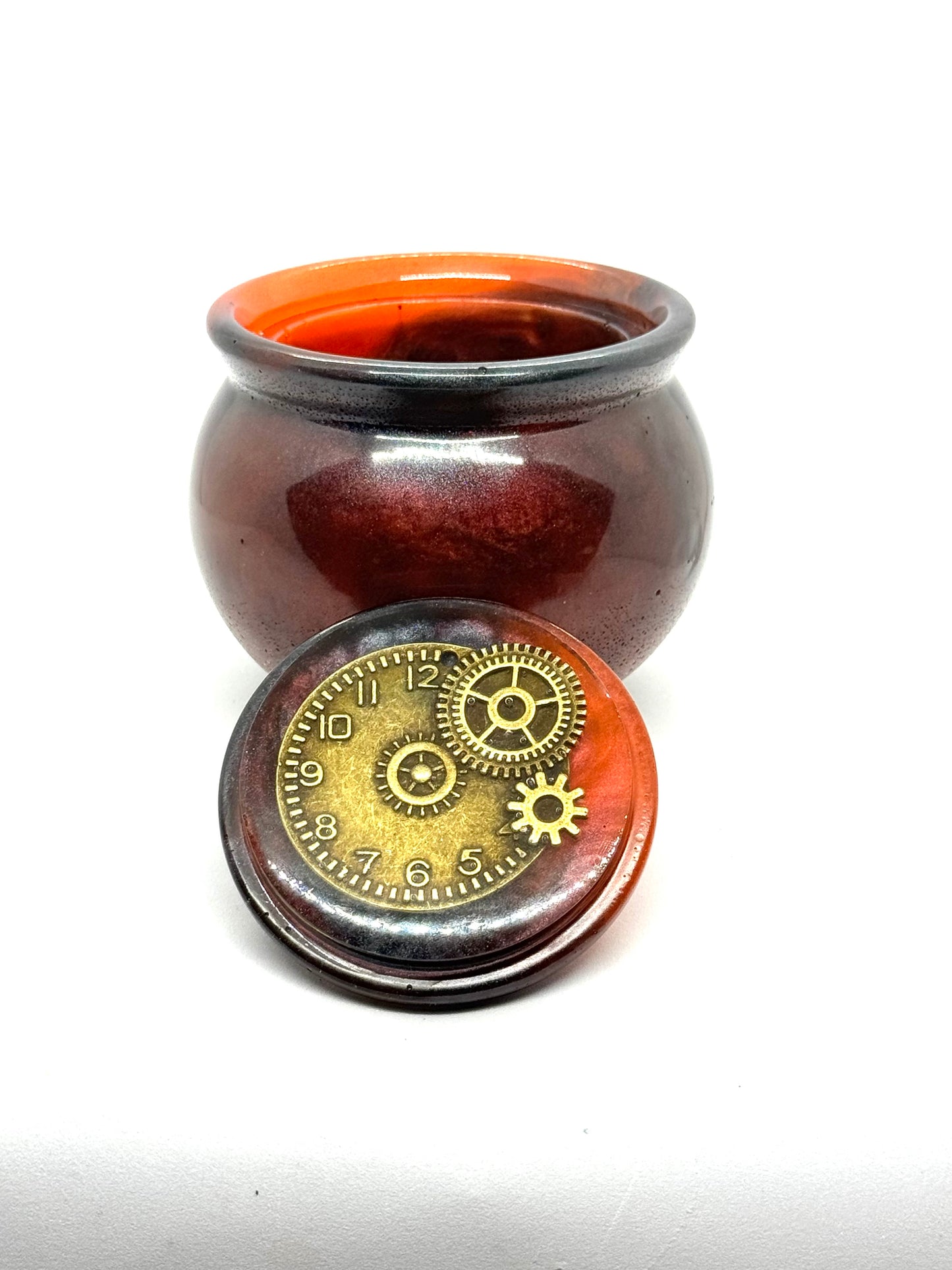 Steampunk Timekeeper Jar (Because Time Means Nothing Anyway) ⏳⚙️
