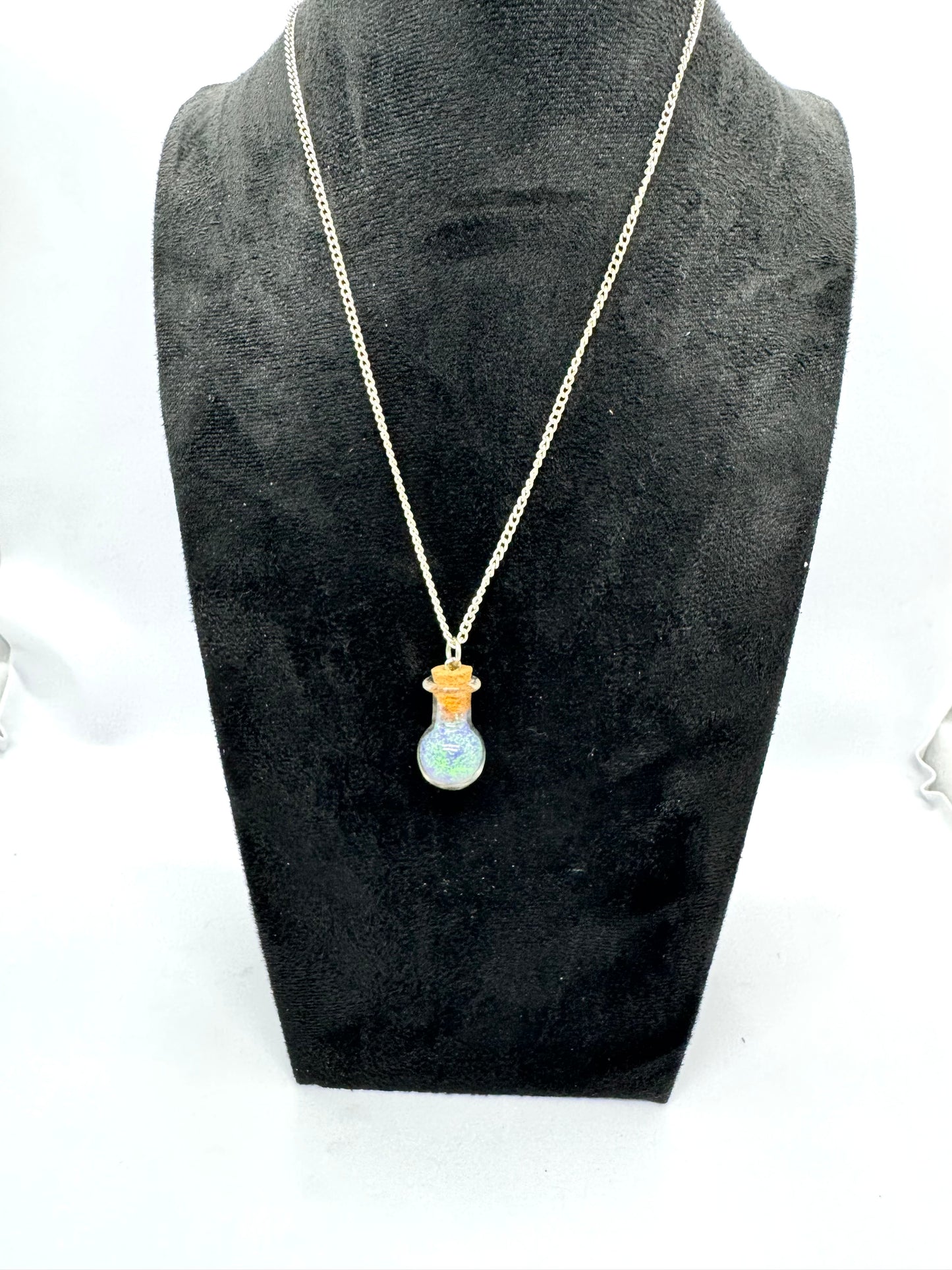 #2G “Looks Innocent Potion Bottle Necklace – Shimmering ‘Don’t Trust Me’ Energy”