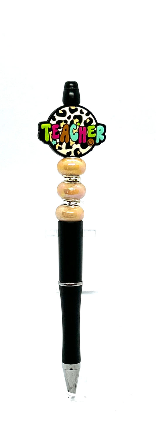 Teacher Beaded Ink Pen