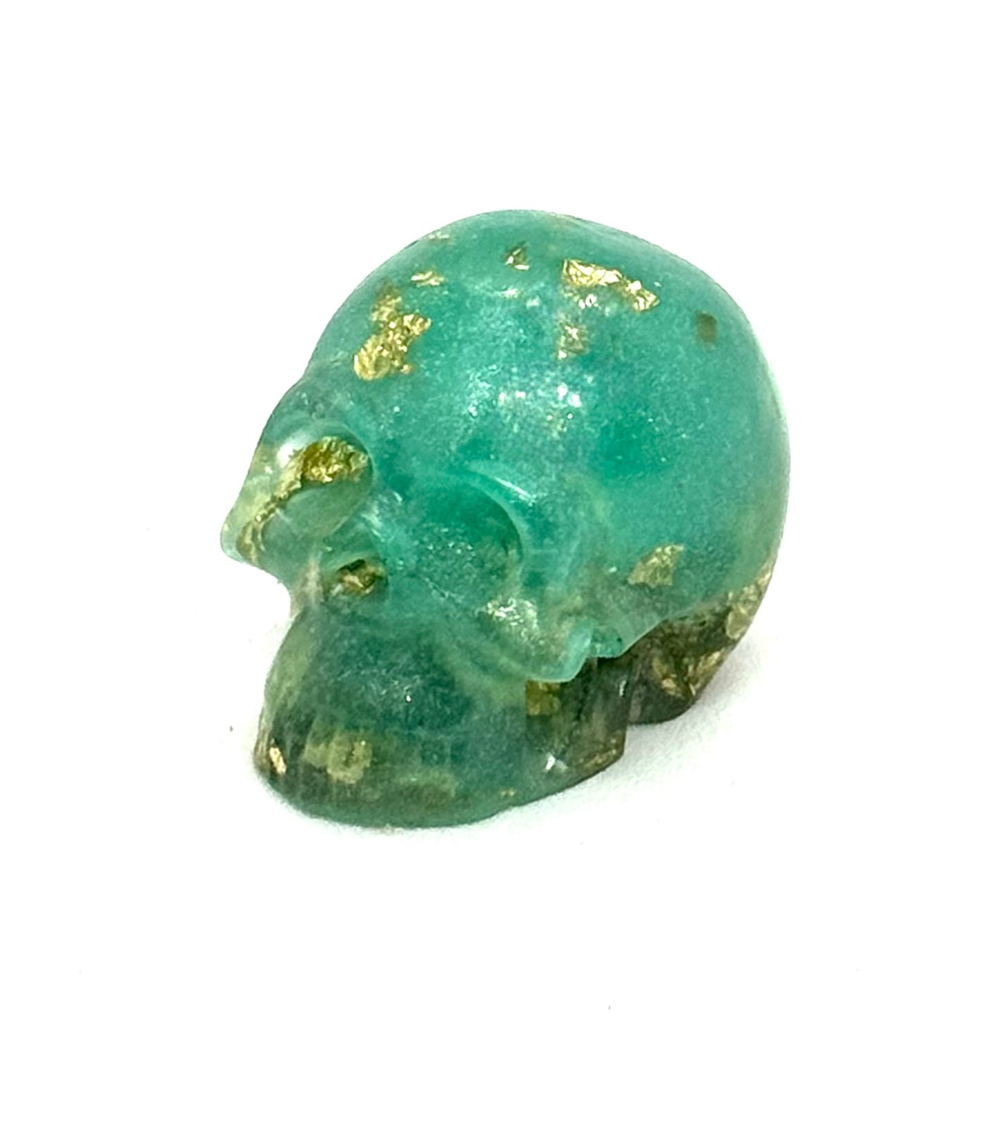 “Worth the Damage” Skull – Toxic Luxury Love Relic | Until Death Do Us Part Collection | Handmade Resin Gothic Decor