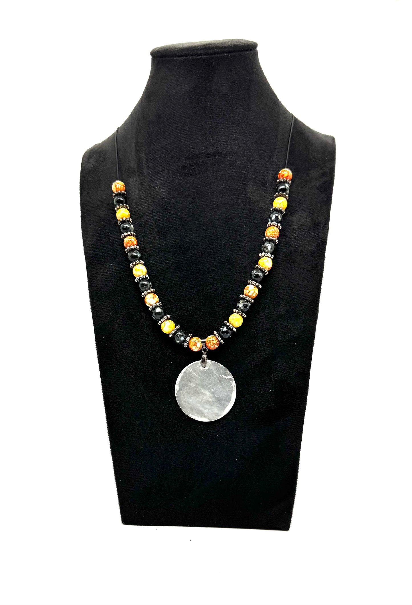 “Sunburnt & Unbothered Shell Statement Necklace”