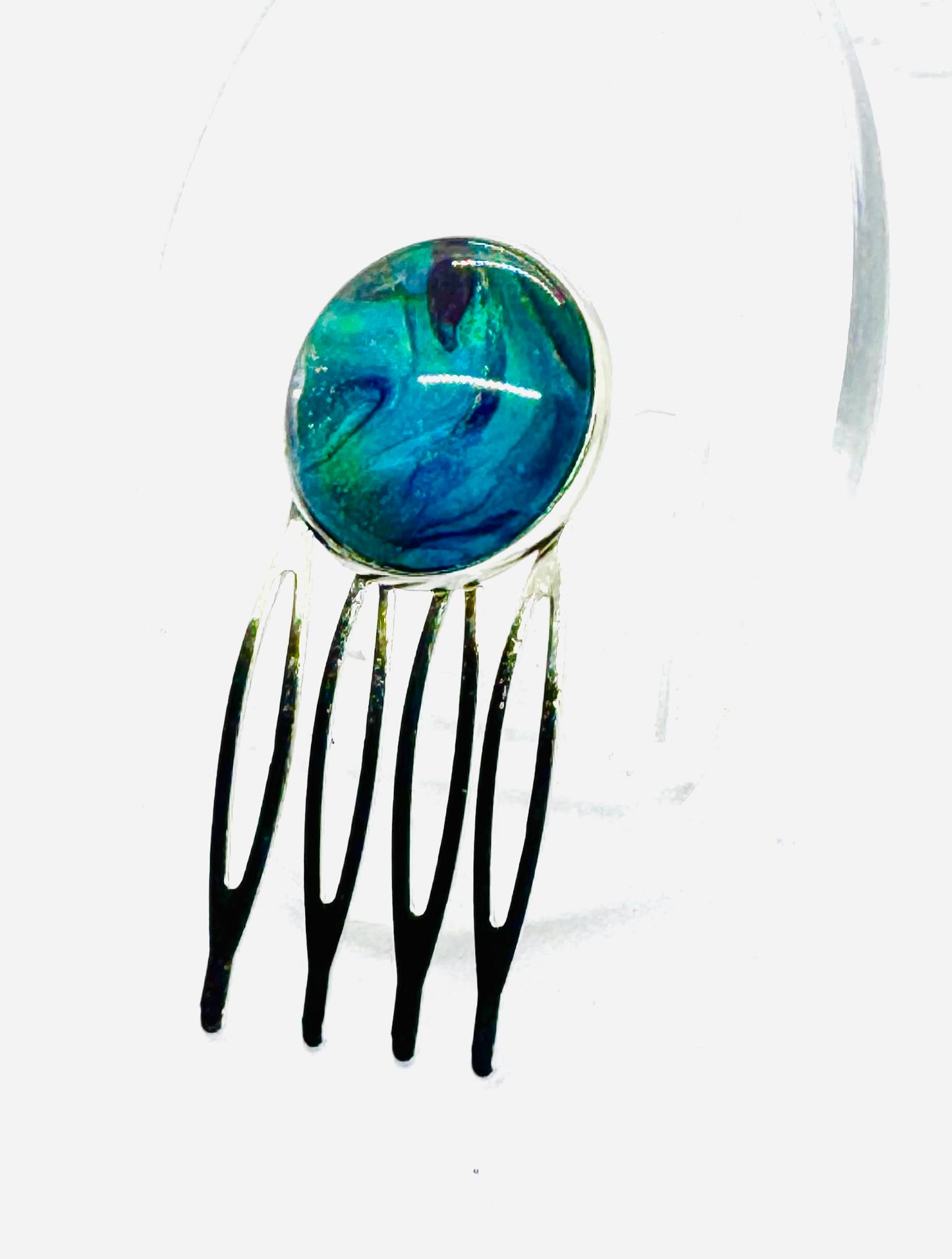 #7 Calm Outside Chaos Inside Hair Comb