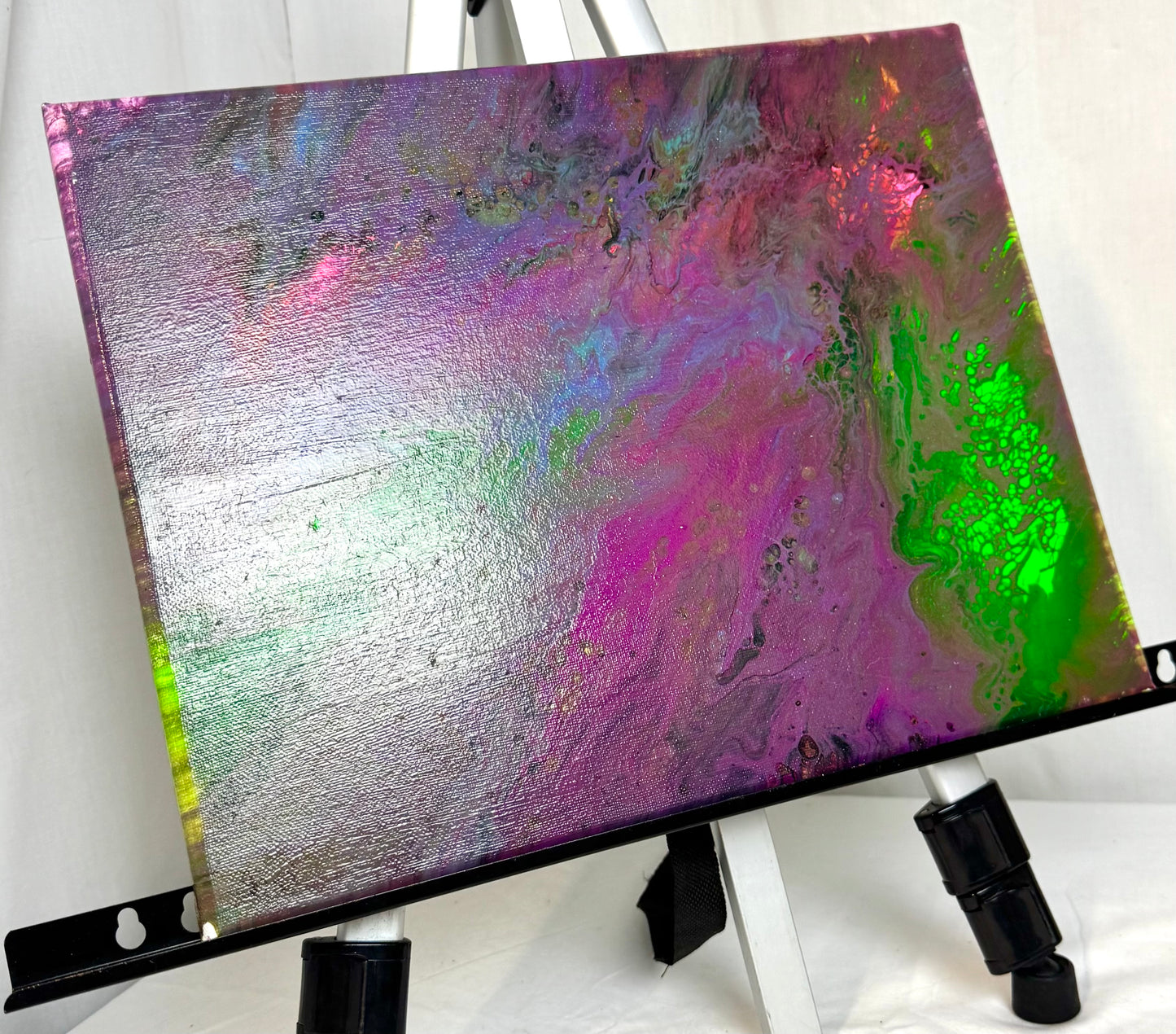 Eyes of Taffiti – Paint Pour Canvas Art