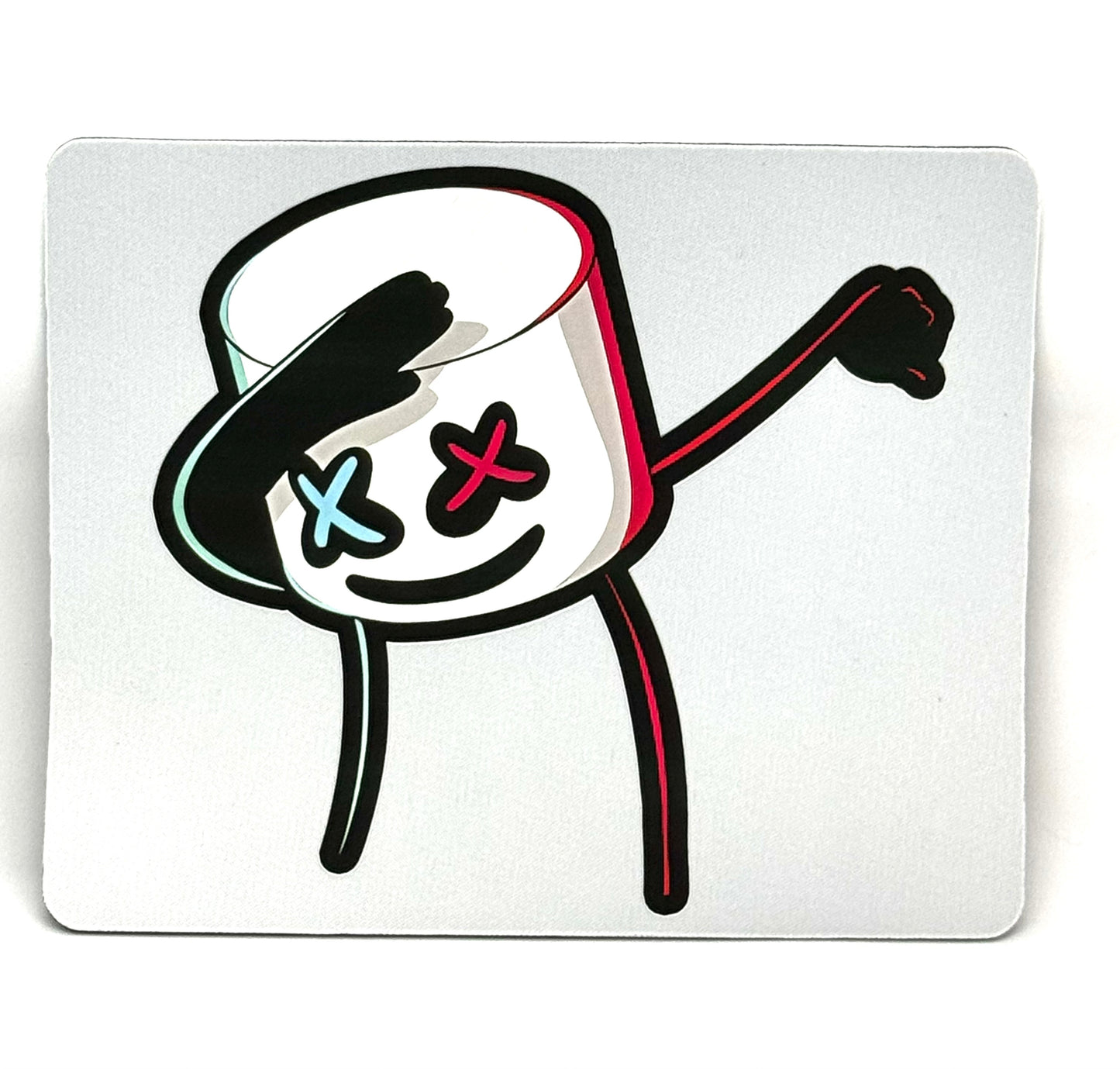 “Mentally Out of Office” Marshmallow Chaos Mouse Pad | Cute but Dead Inside | FDSS