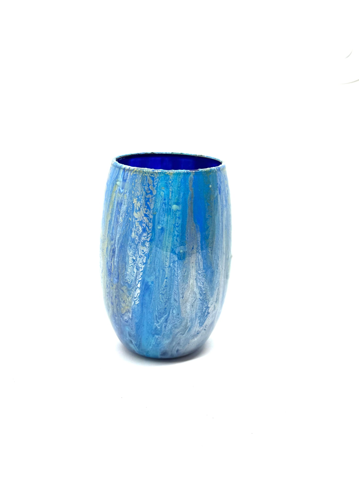 Blue Chaos Resin Tumbler | Functional Dysfunctional Sh*t Show #2