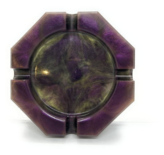 Octagon Resin Ashtray
