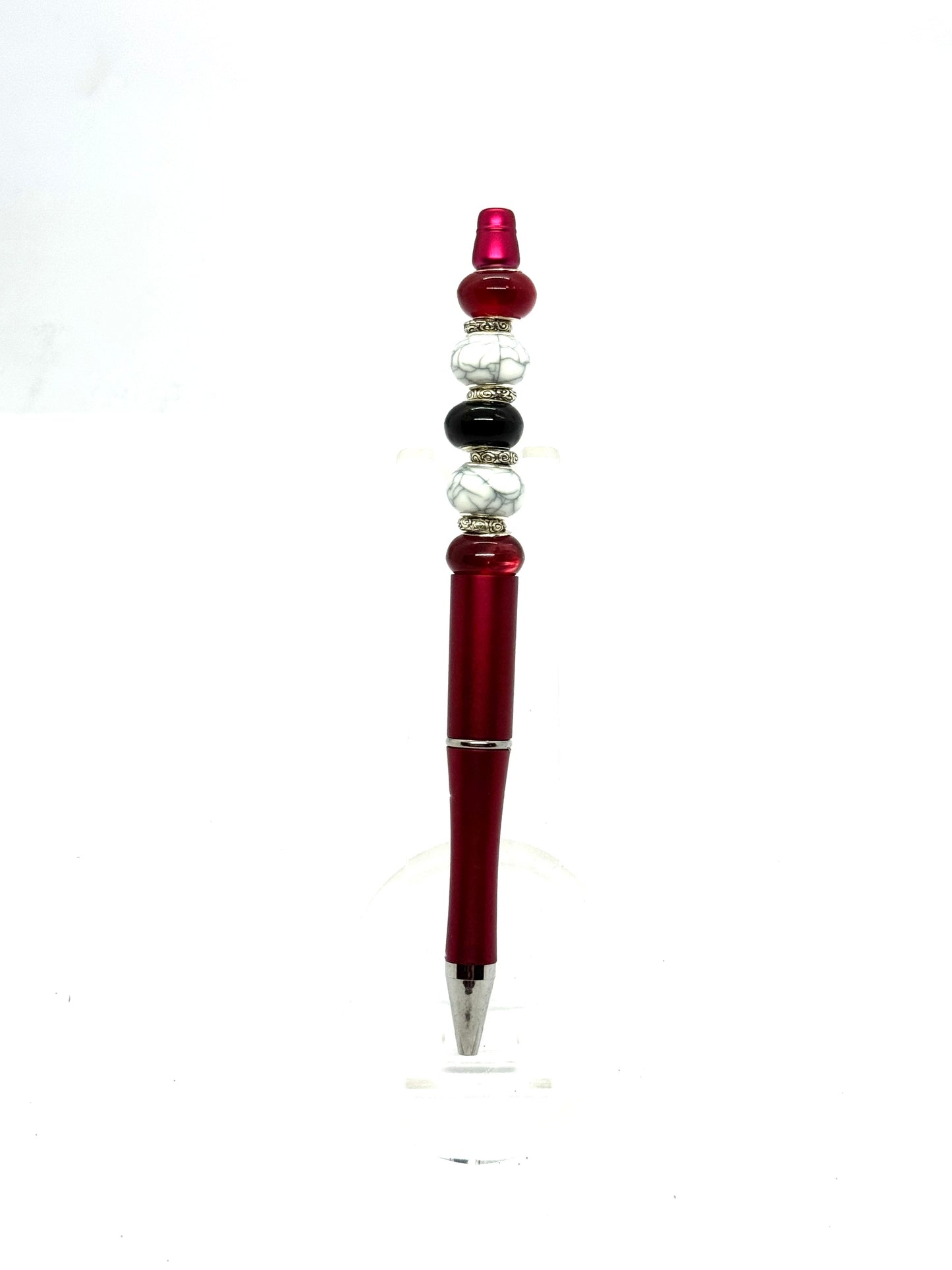 Red Beaded Pen
