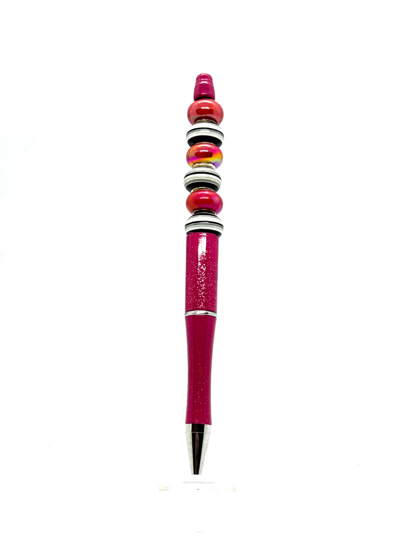 Striped Beaded Pen