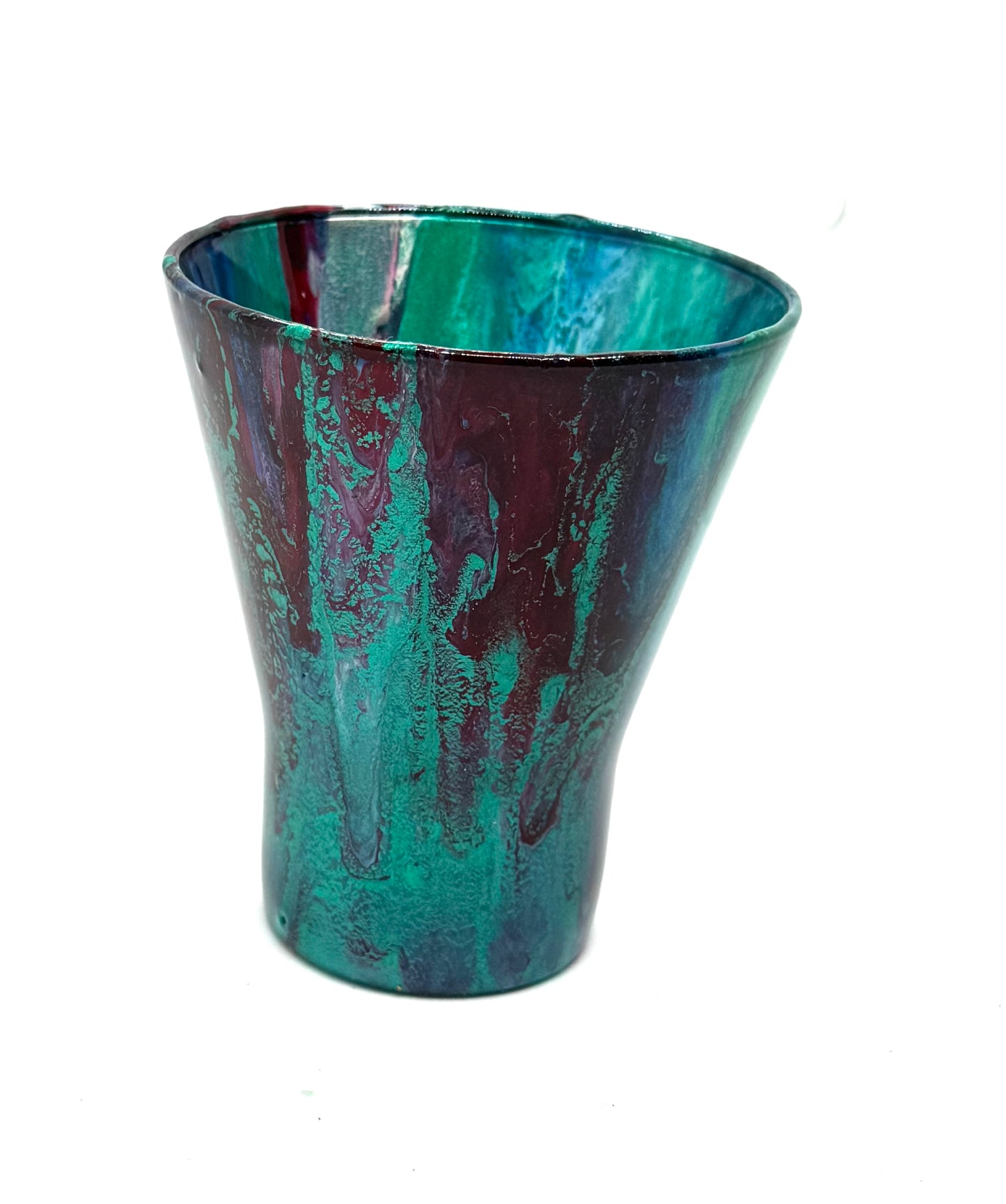 Deep Tide Resin Drinking Glass
