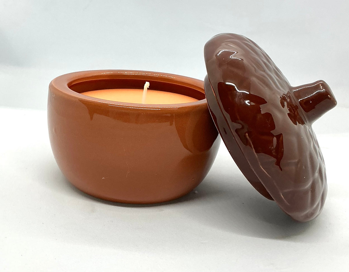 Ceramic Acorn Candle — Nuts About Fall, Not People