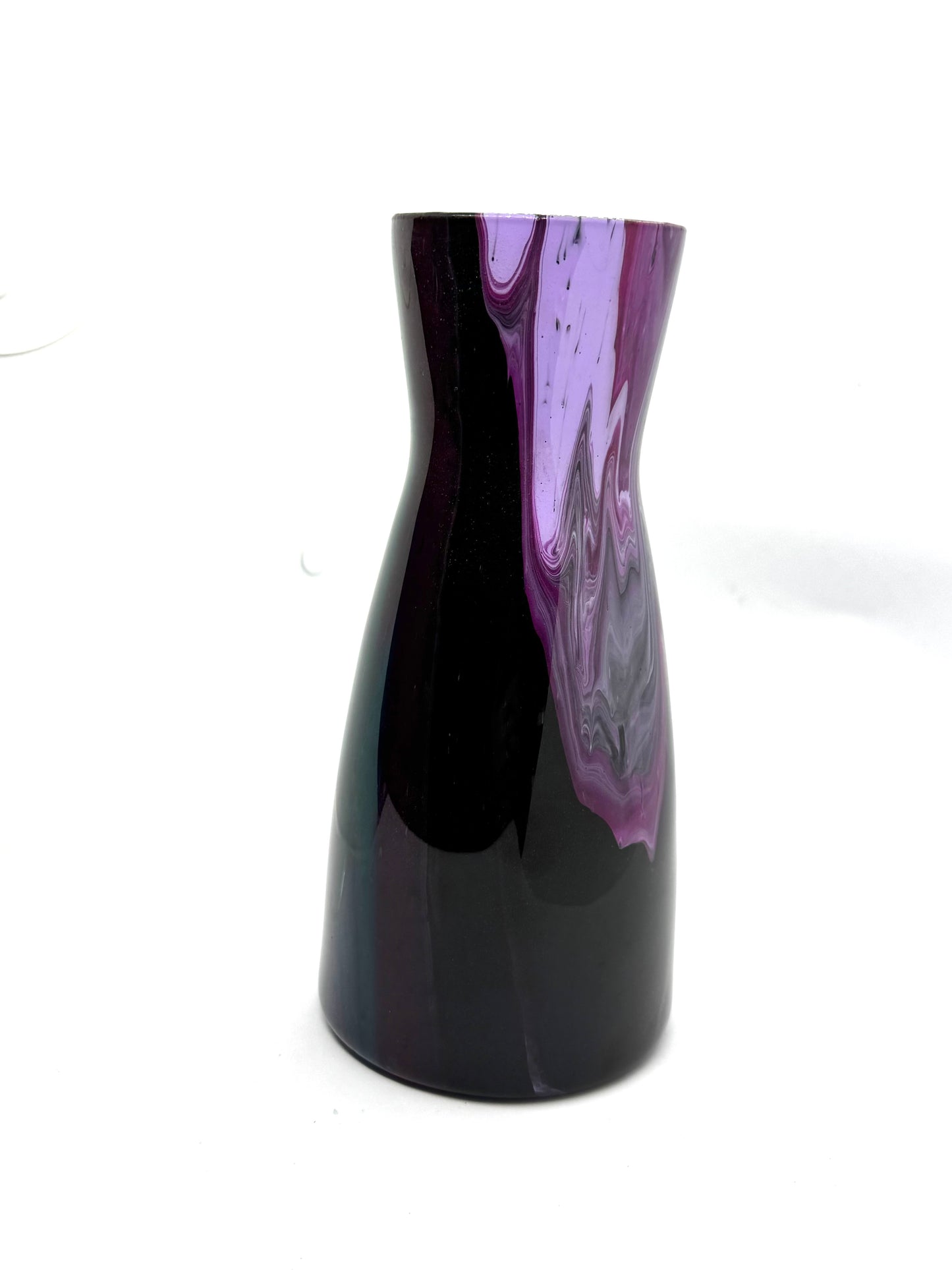 Functional Dysfunction Vase (Purple/Teal Chaos)