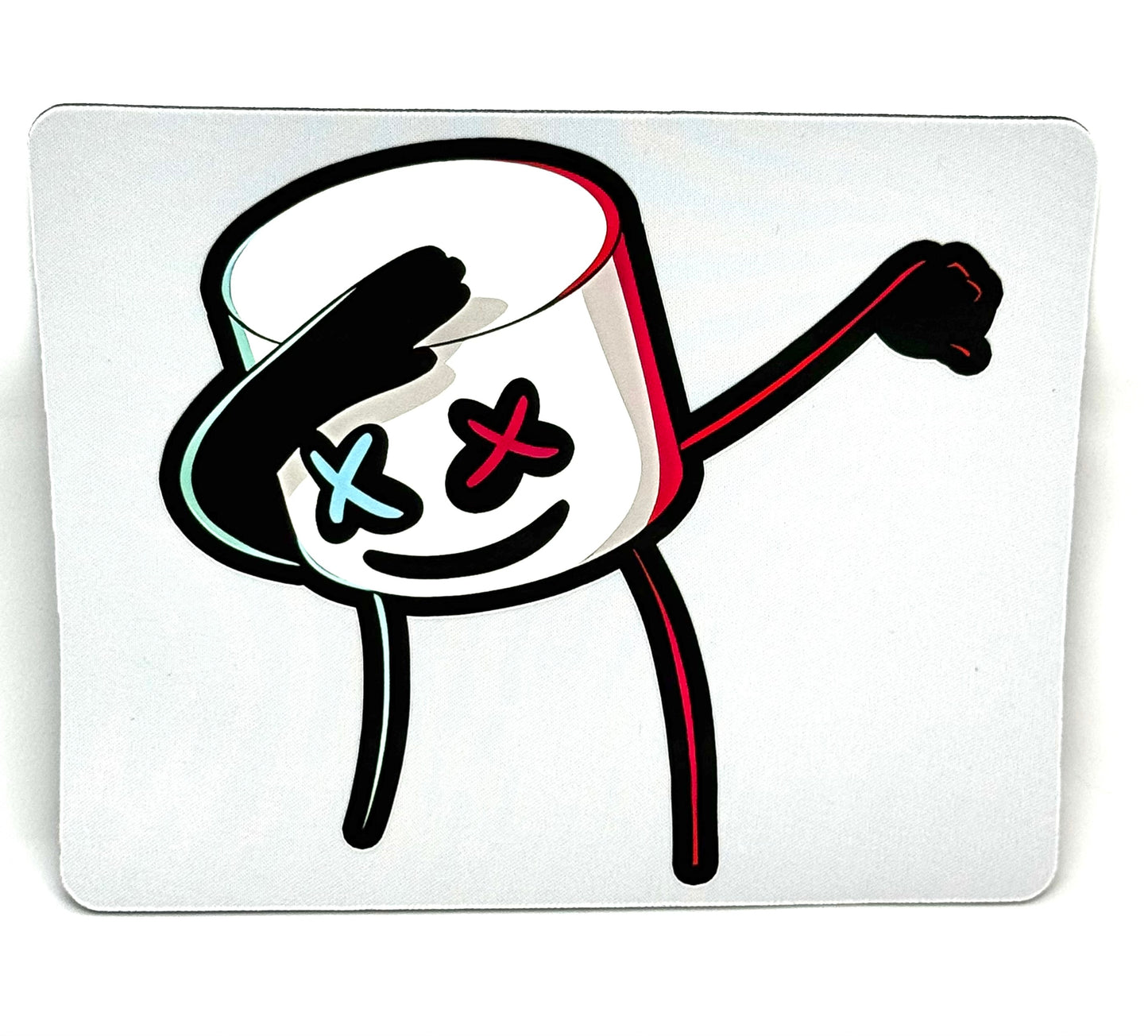 “Mentally Out of Office” Marshmallow Chaos Mouse Pad | Cute but Dead Inside | FDSS