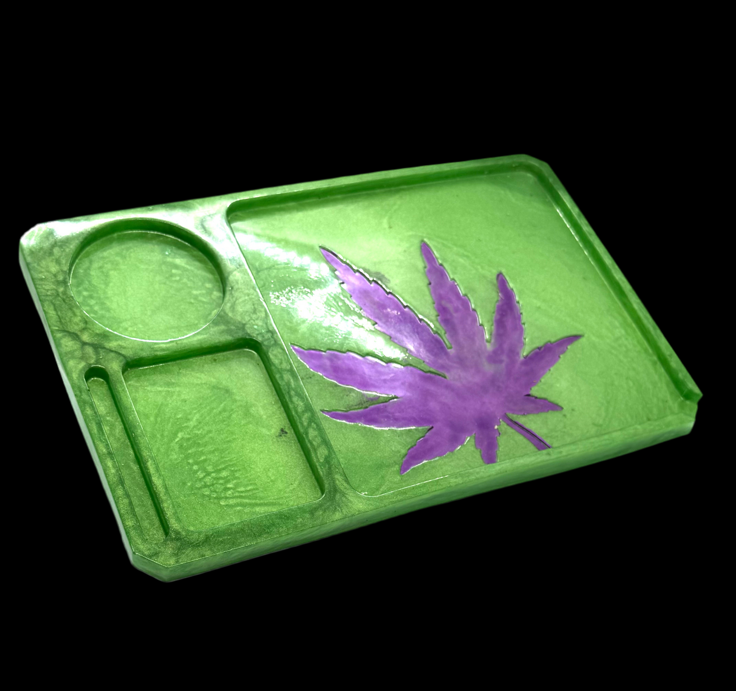 Leaf Me Alone Rolling Tray