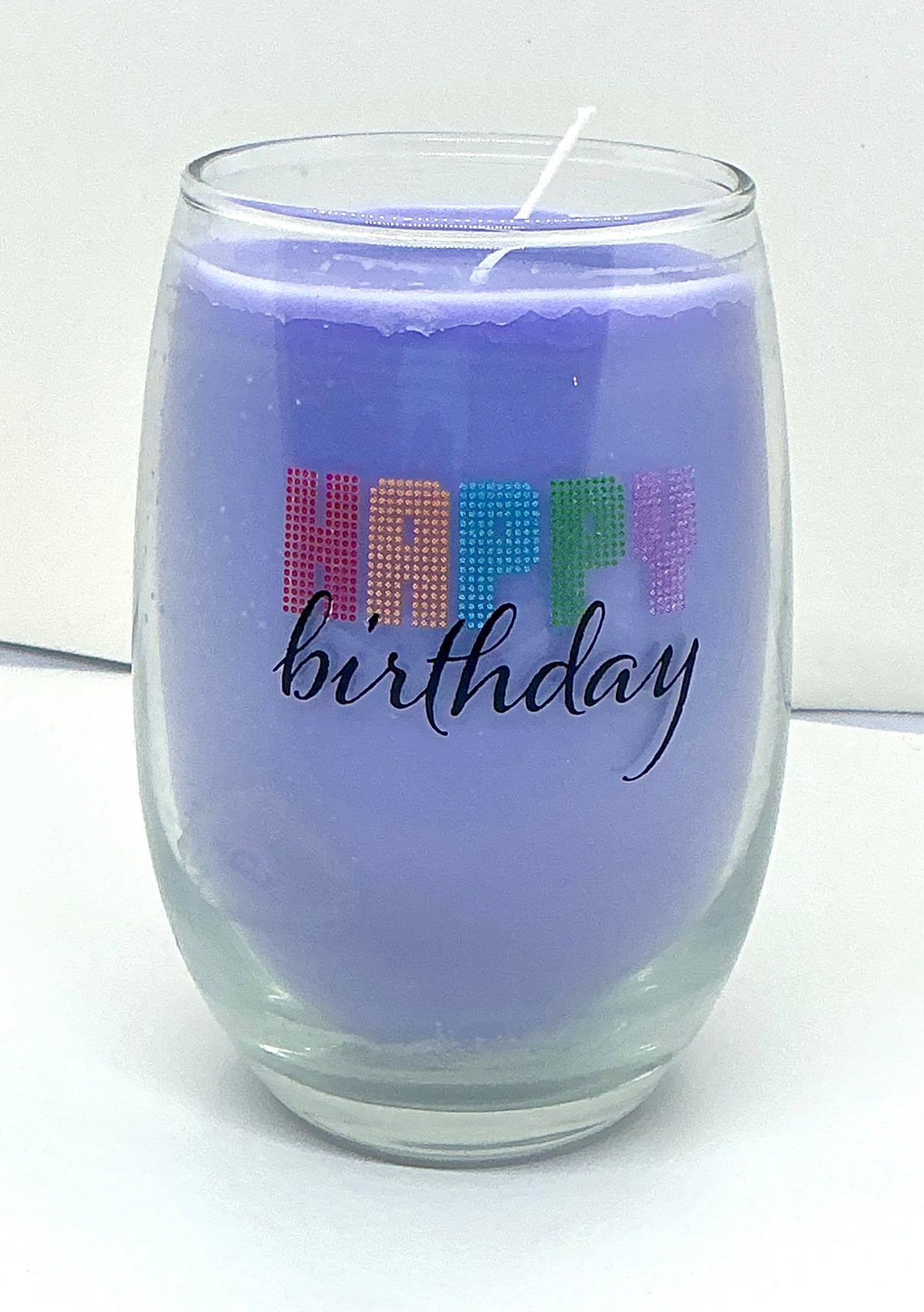 Happy Birthday Scented Candle — Another Year of Fabulous Chaos