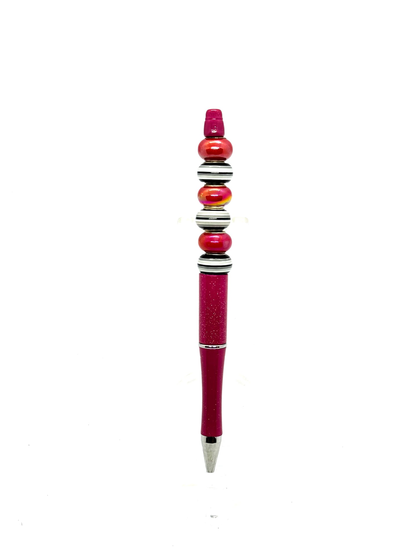 Striped Beaded Pen