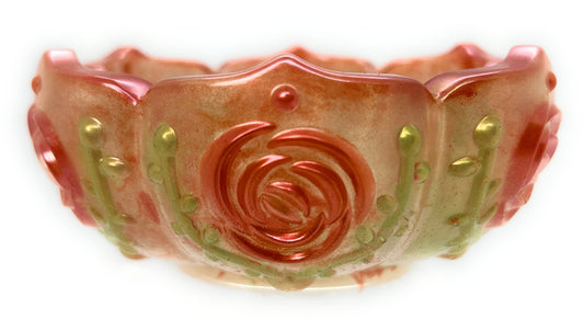 Resin Rose Bowl