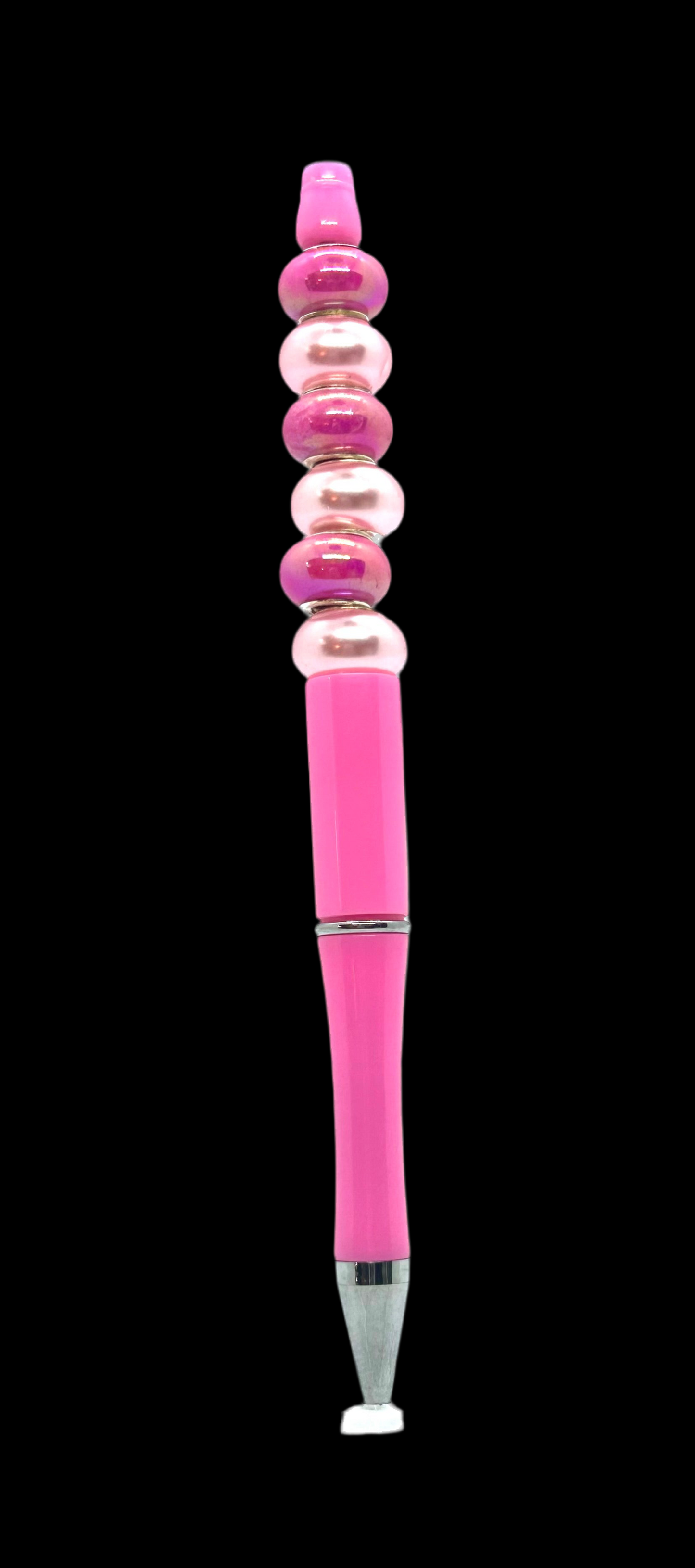 Pink Beaded Pen