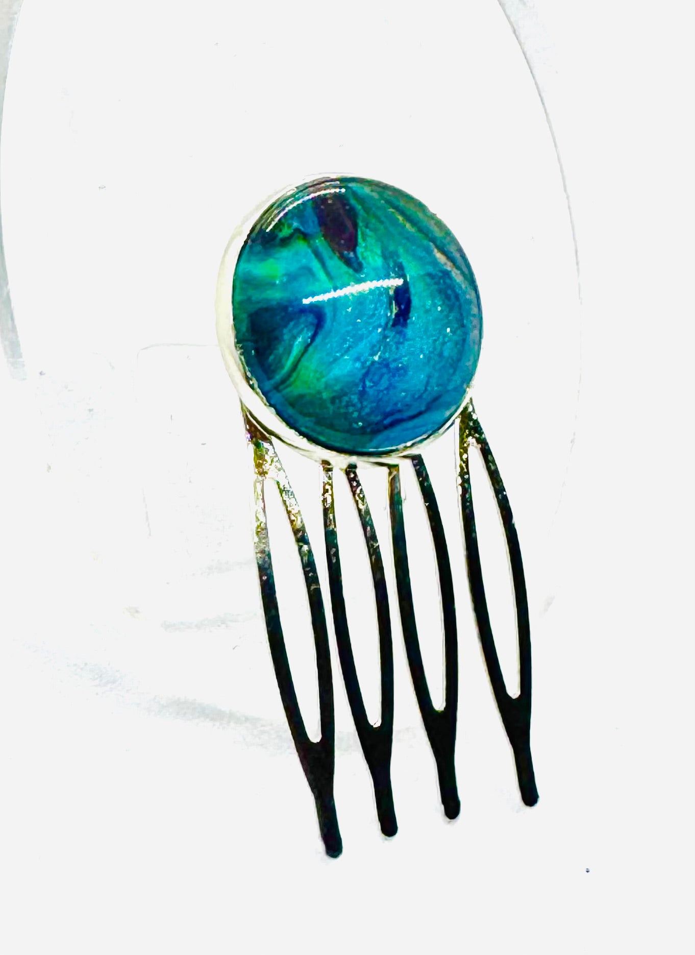 #7 Calm Outside Chaos Inside Hair Comb