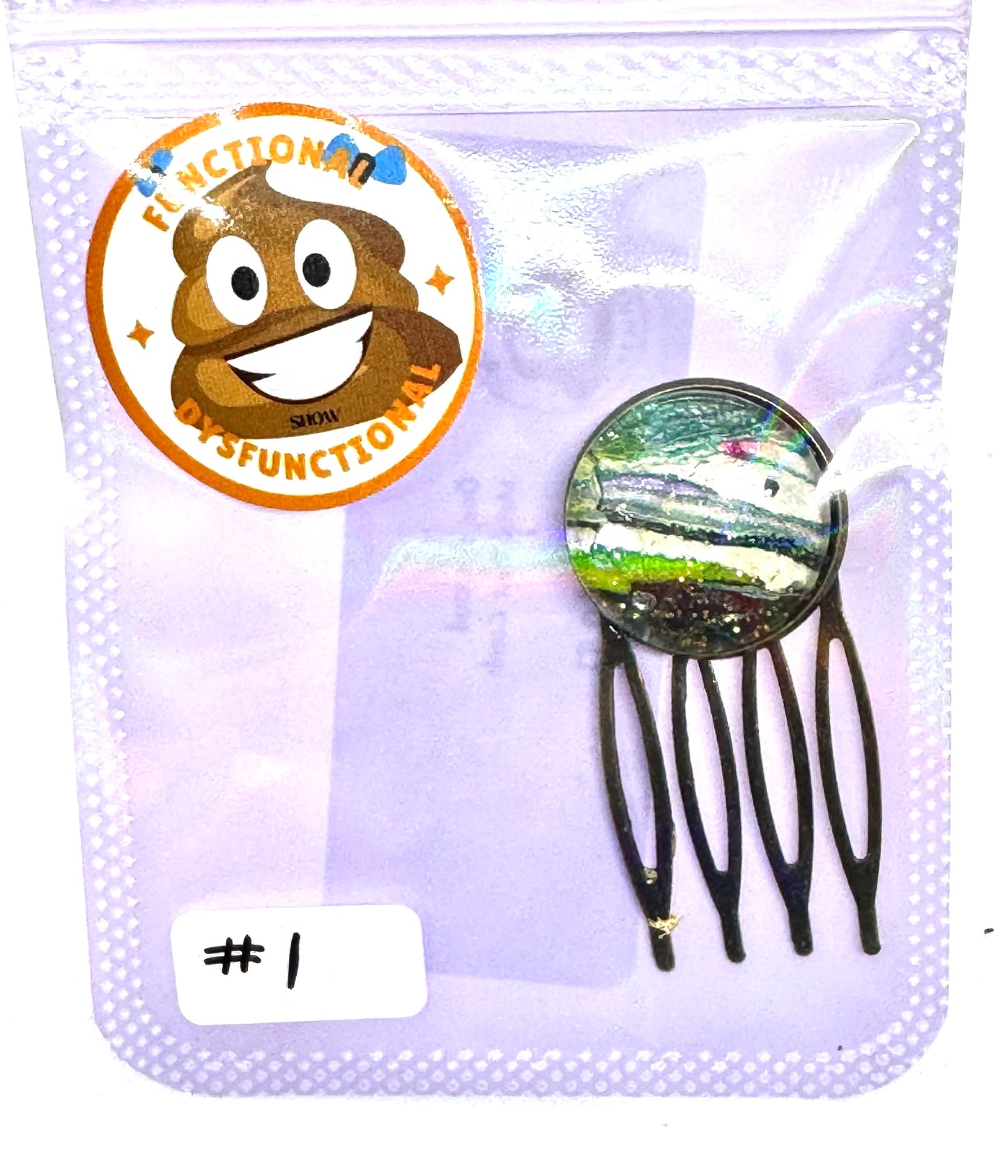 #1 Nature Said “Let’s Get Weird” Hair Comb