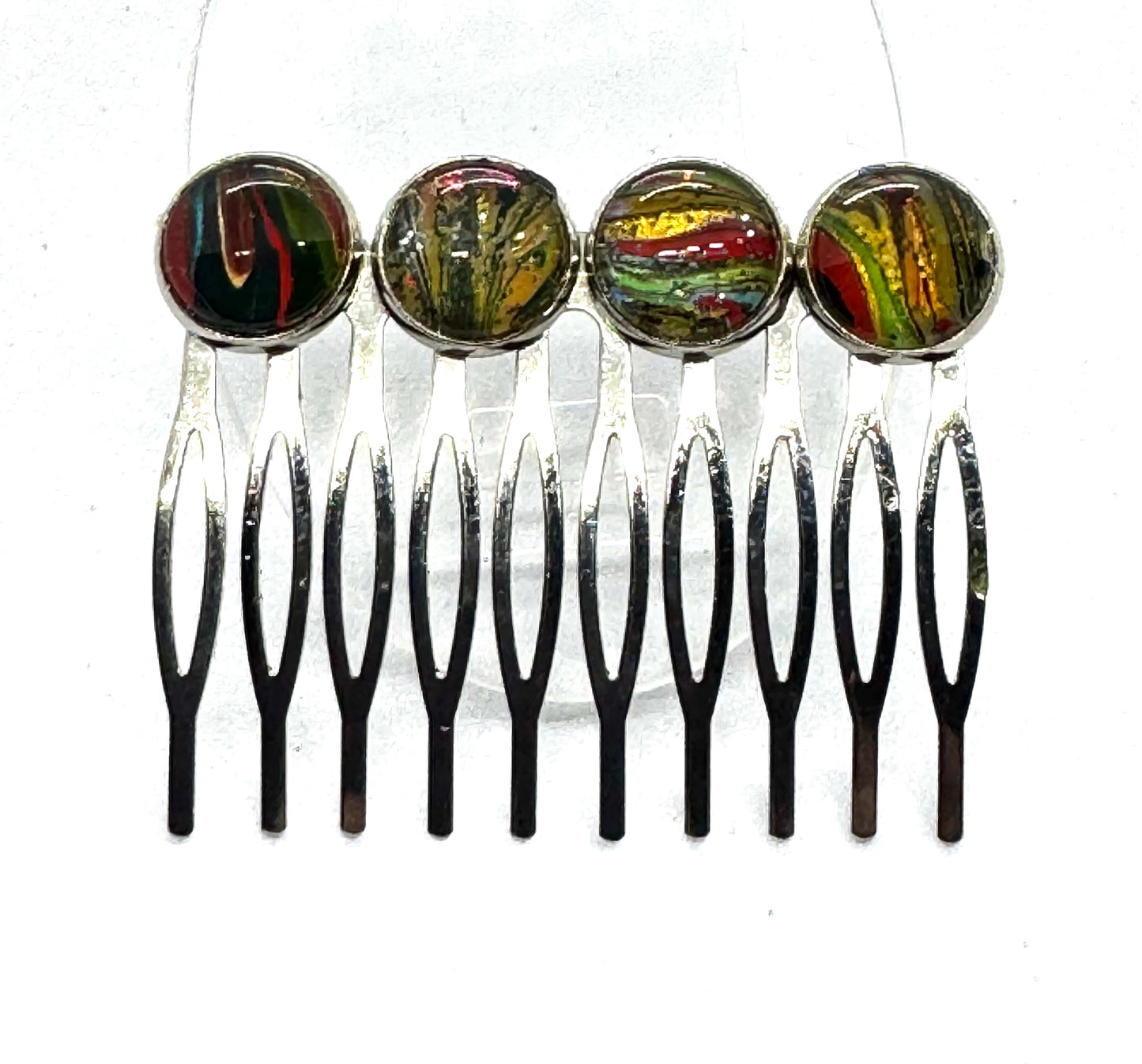 #2 Bold Chaos Resin Hair Comb