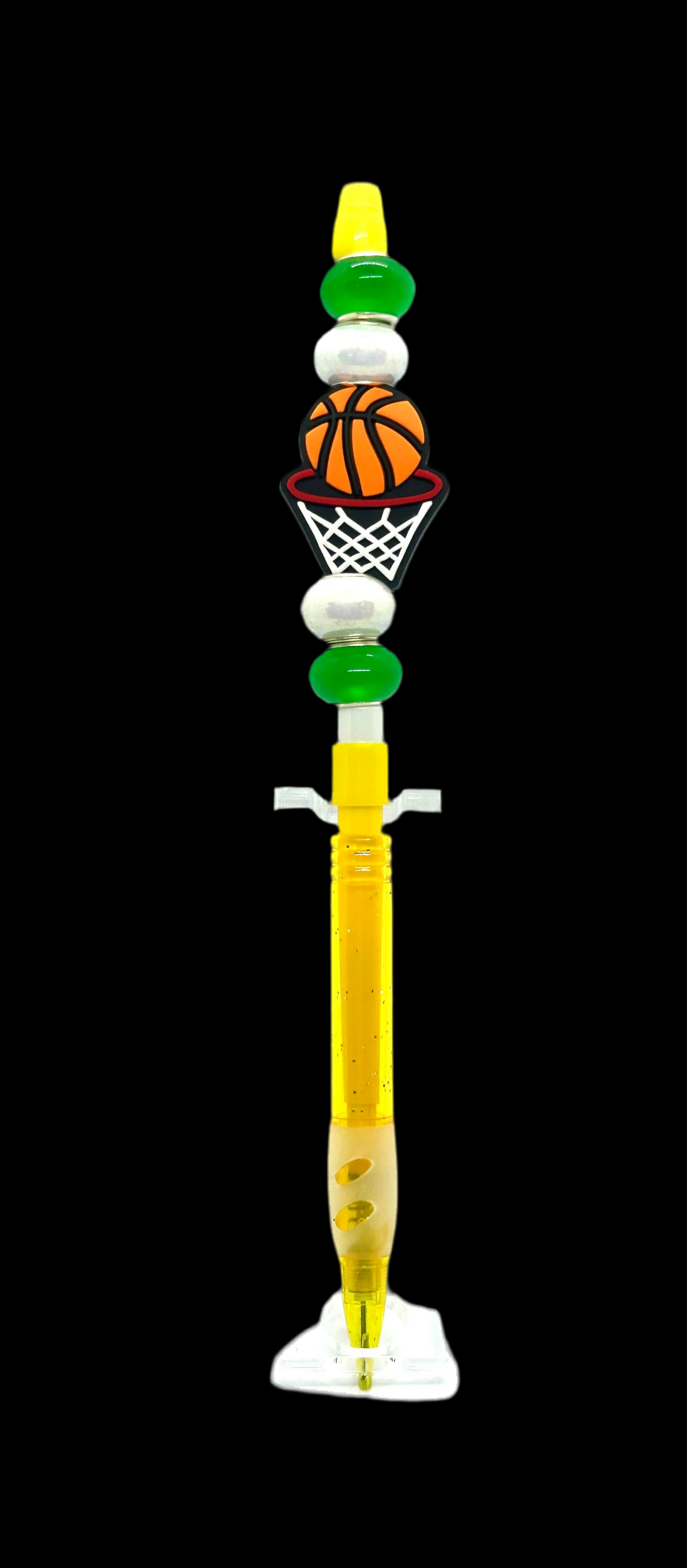 Basketball Beaded Pencil – Court Jester Scribble Stick