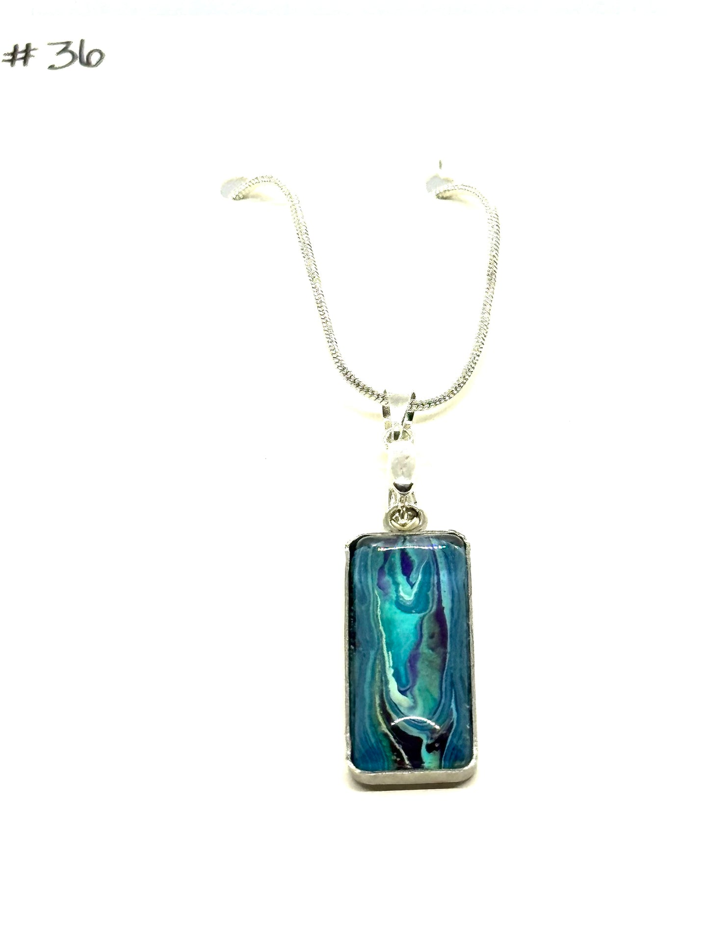 #36 Deep End Drift Pendant