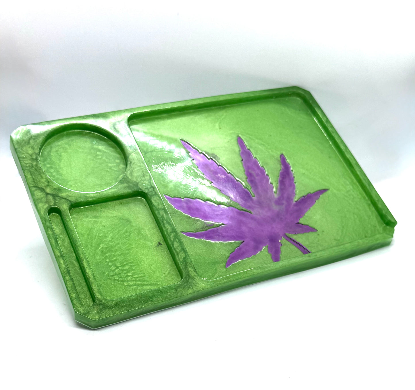 Leaf Me Alone Rolling Tray