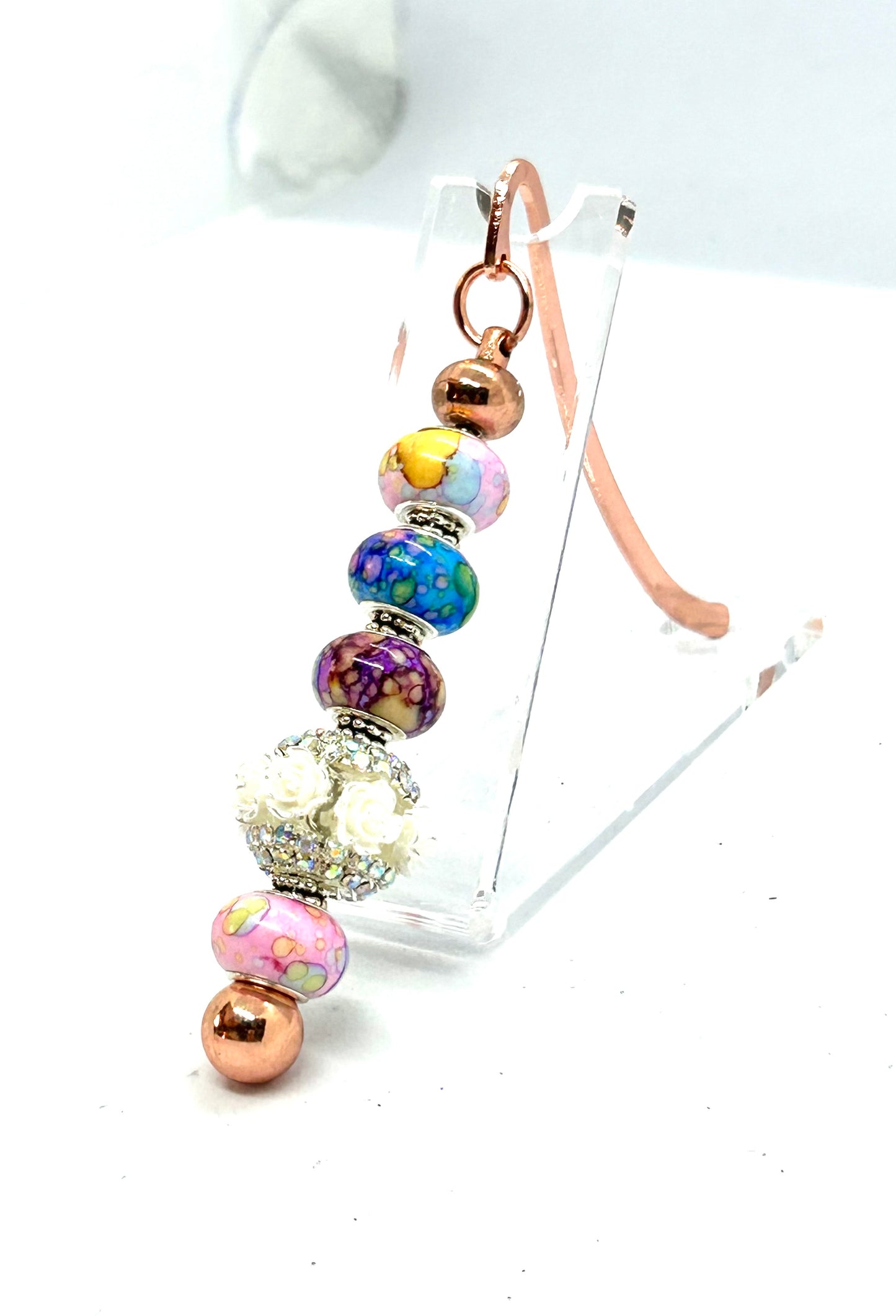 Beaded Shepherds Hook Bookmark