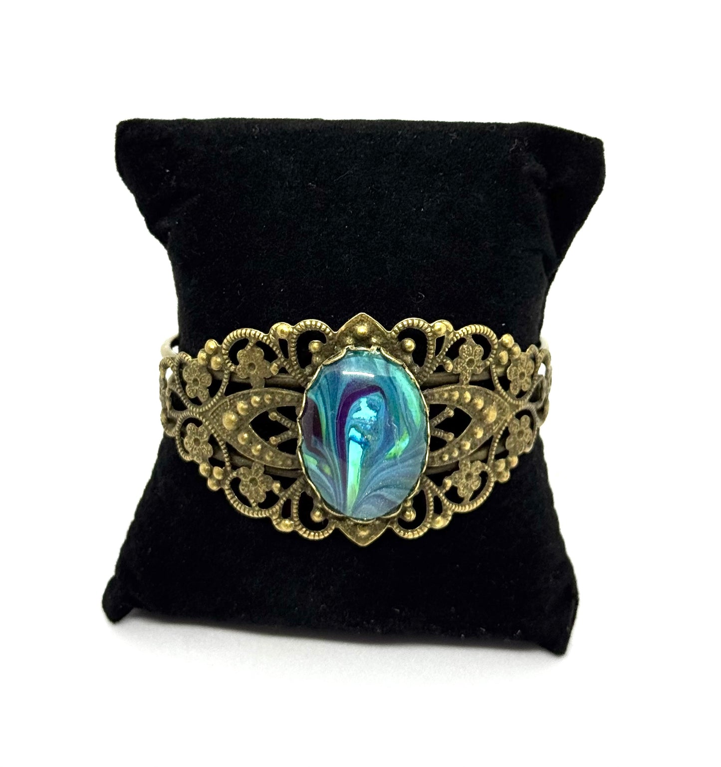 #2 “Royal Meltdown Filigree Cuff – Victorian Drama With Main Character Energy”