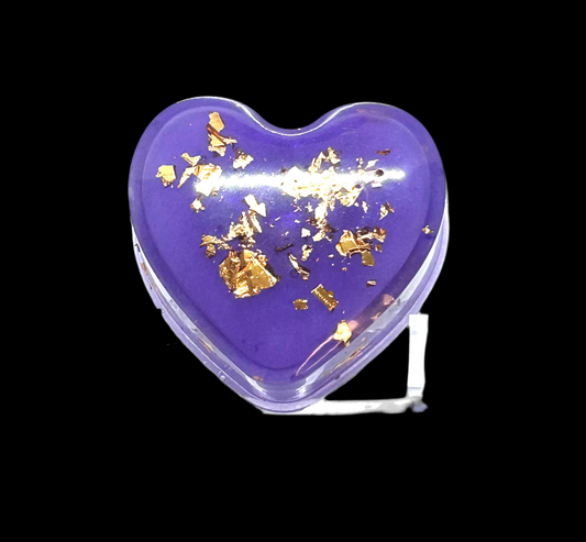 Heart Shaped Resin Trinket Box