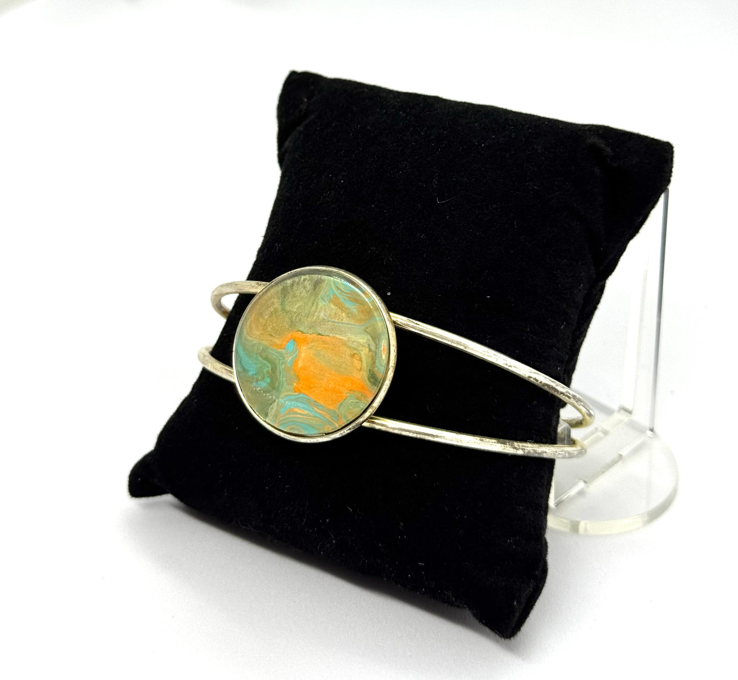 #5 “Golden Earth Meltdown Cuff – Nature, But Make It Unstable”
