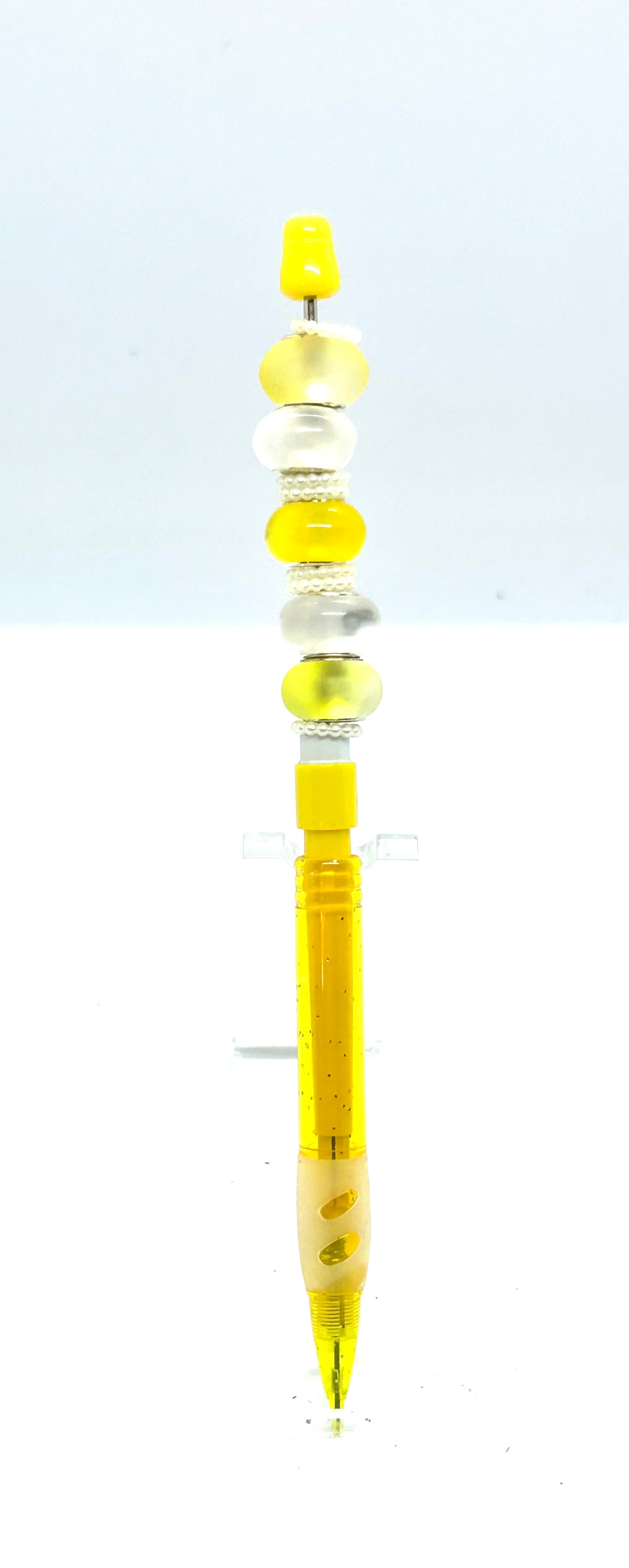 Yellow Beaded Pencil