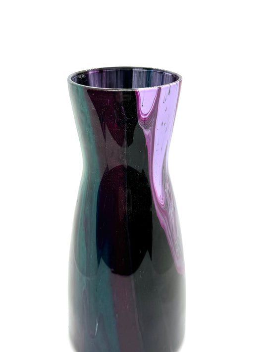 Functional Dysfunction Vase (Purple/Teal Chaos)
