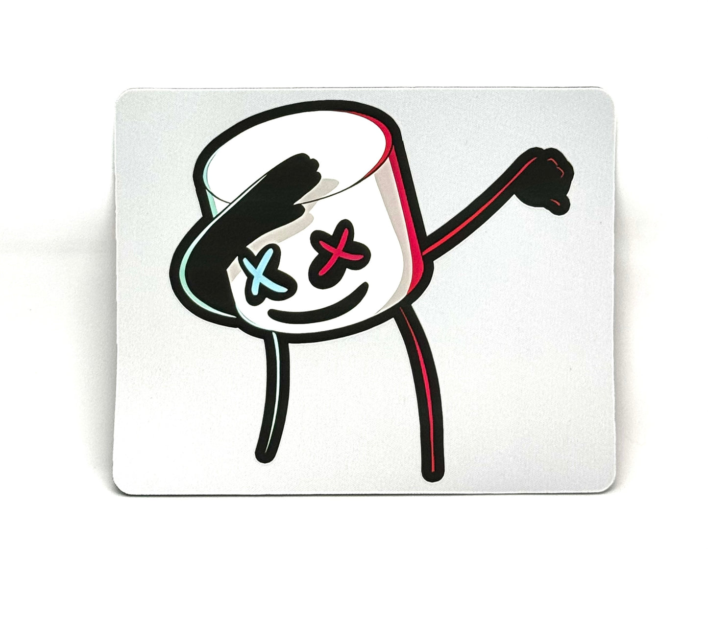 “Mentally Out of Office” Marshmallow Chaos Mouse Pad | Cute but Dead Inside | FDSS