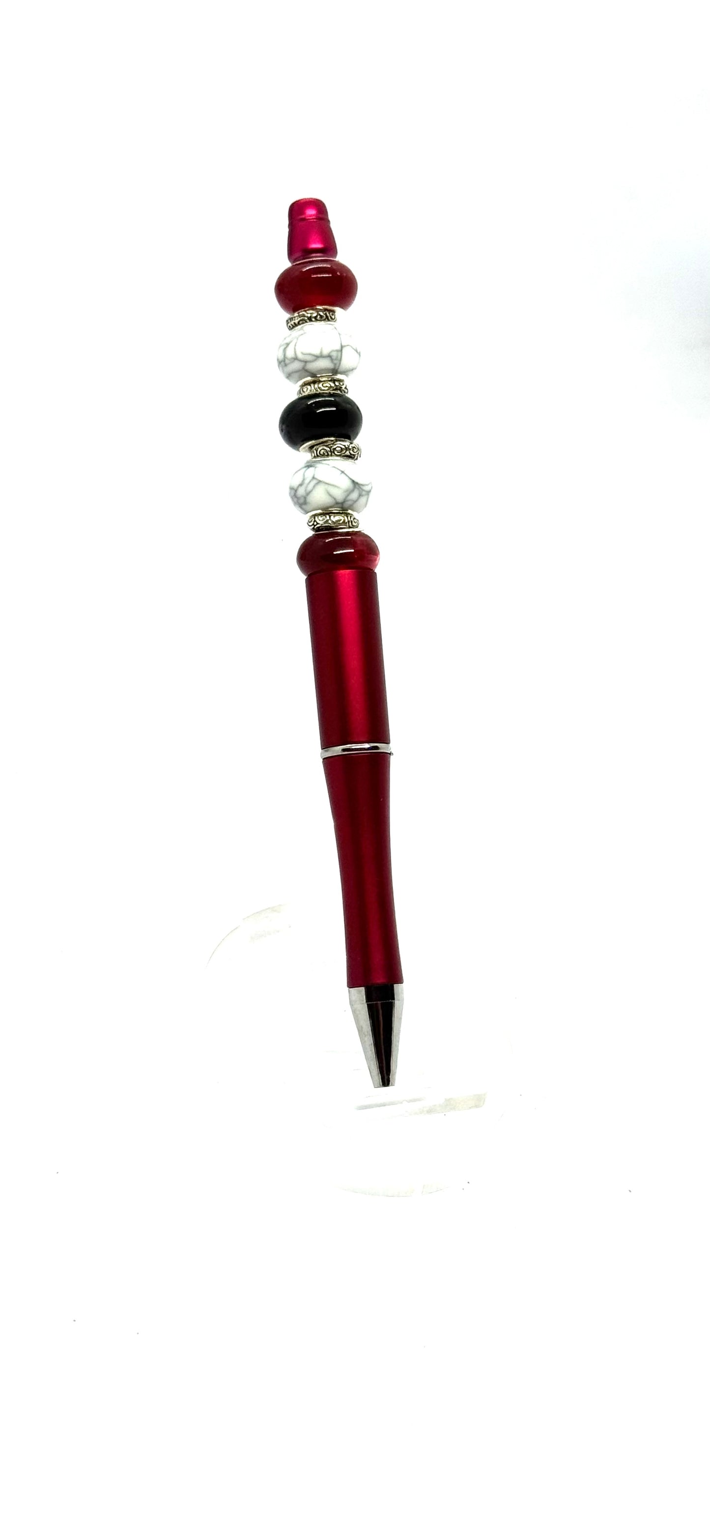 Red Beaded Pen