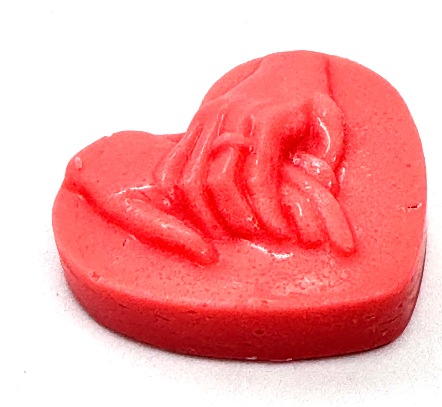 Holding Hands Heart Wax Melt (Emotionally Supportive, Mildly Judgy) 🖤🔥