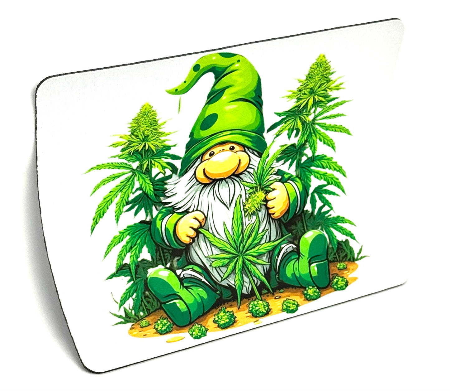 “Garden Goblin Mode” Chill Gnome Mouse Pad | High Vibes Only | FDSS