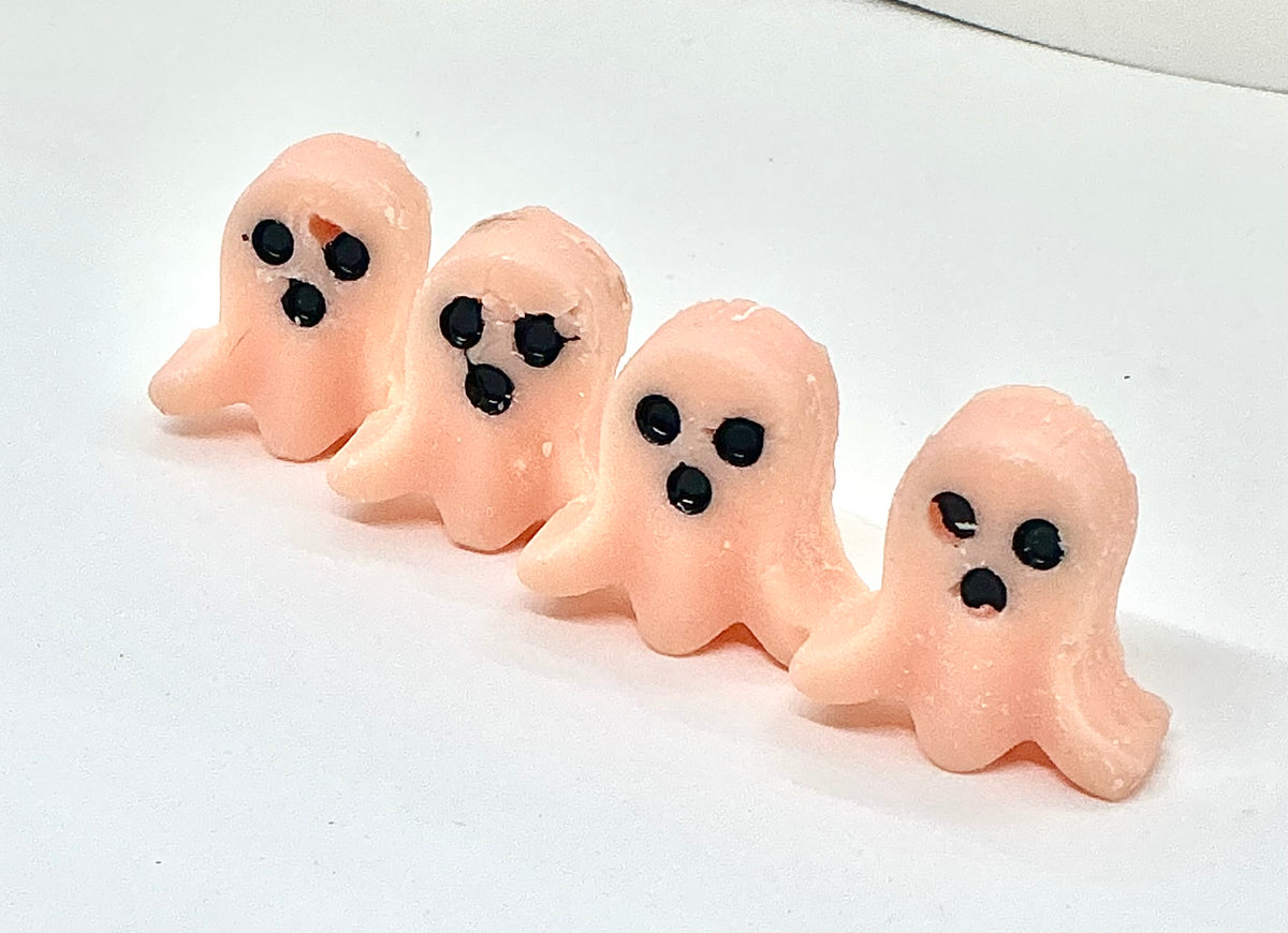Mini Ghost Wax Melts, Set of 4 — Four Boos, Zero Patience