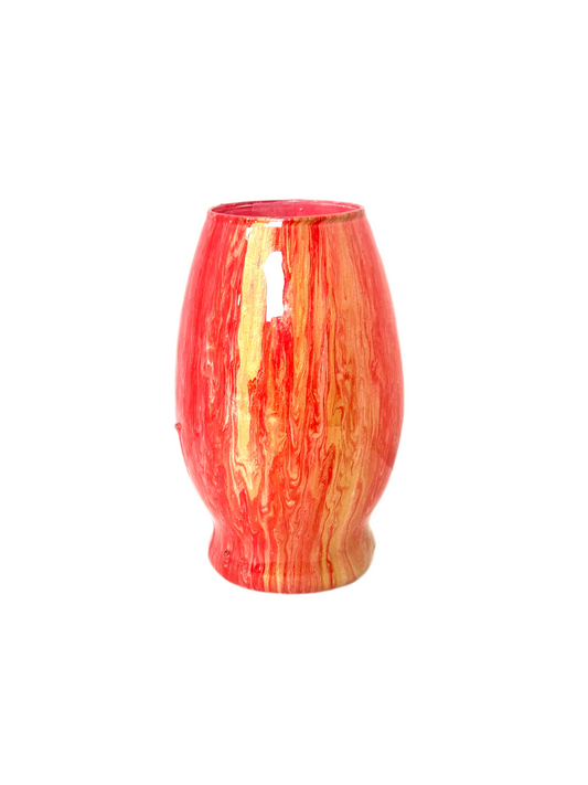 Red & Gold Vase