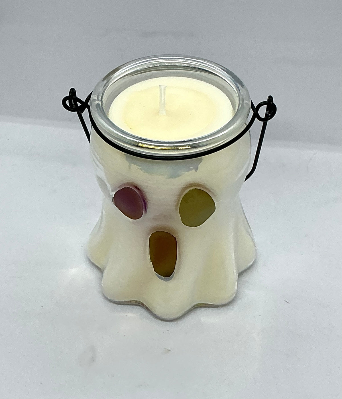 Pumpkin Pie Ghost Candle — Boo, I Need Space
