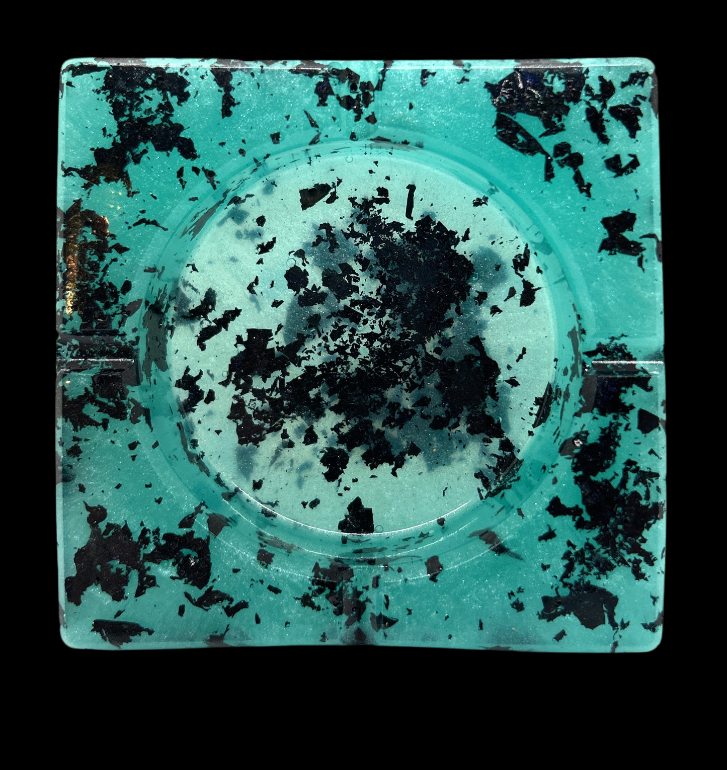 Square Resin Ashtray