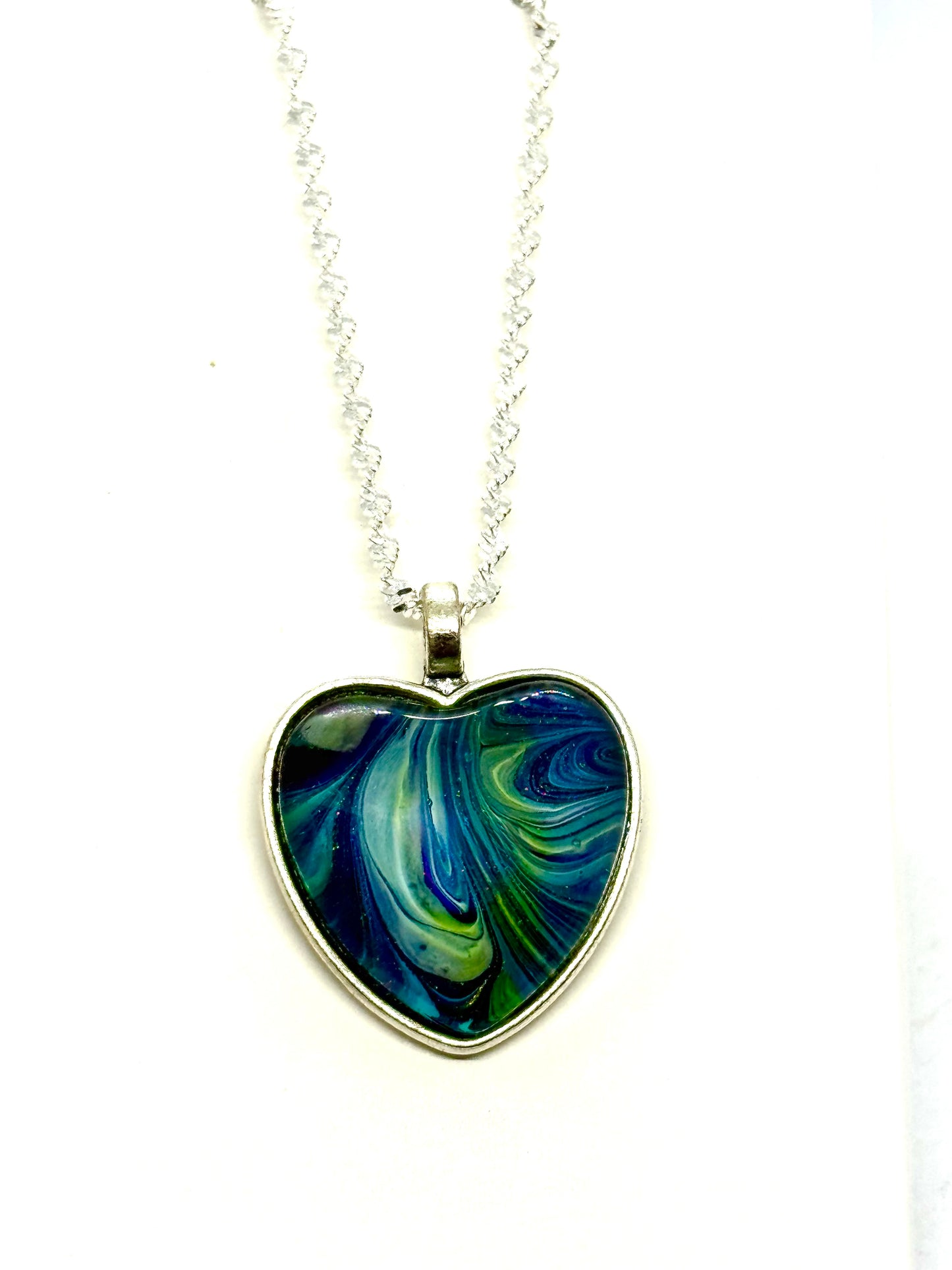 #39 Tidal Mood Swing Heart Necklace