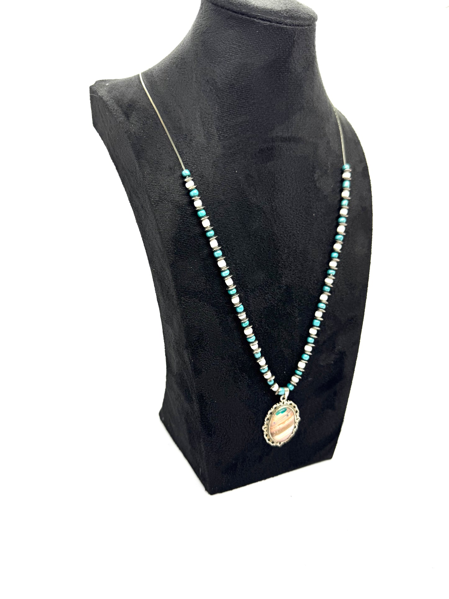 “Soft Chaos Cameo (Emotionally Stable-ish) Necklace”