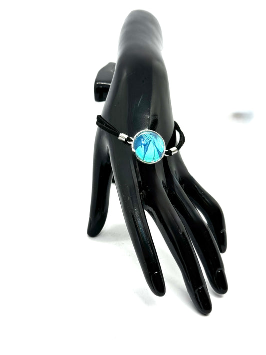 Mentally on Island Time Leather Bracelet