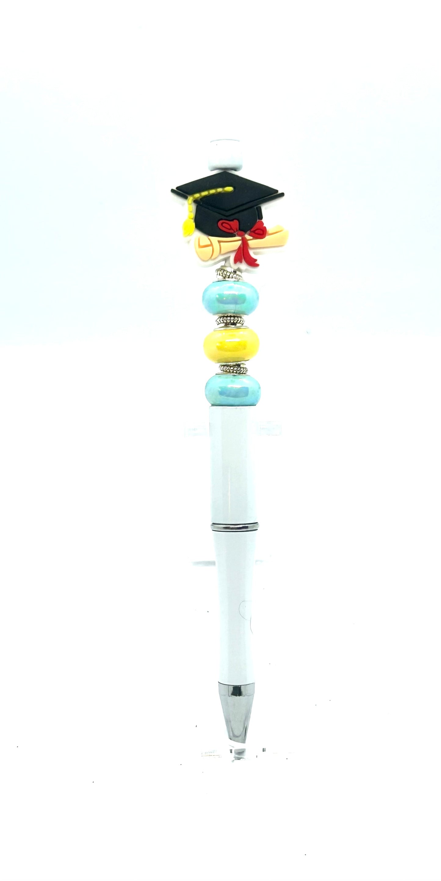 Blue & Yellow Graduation Pen