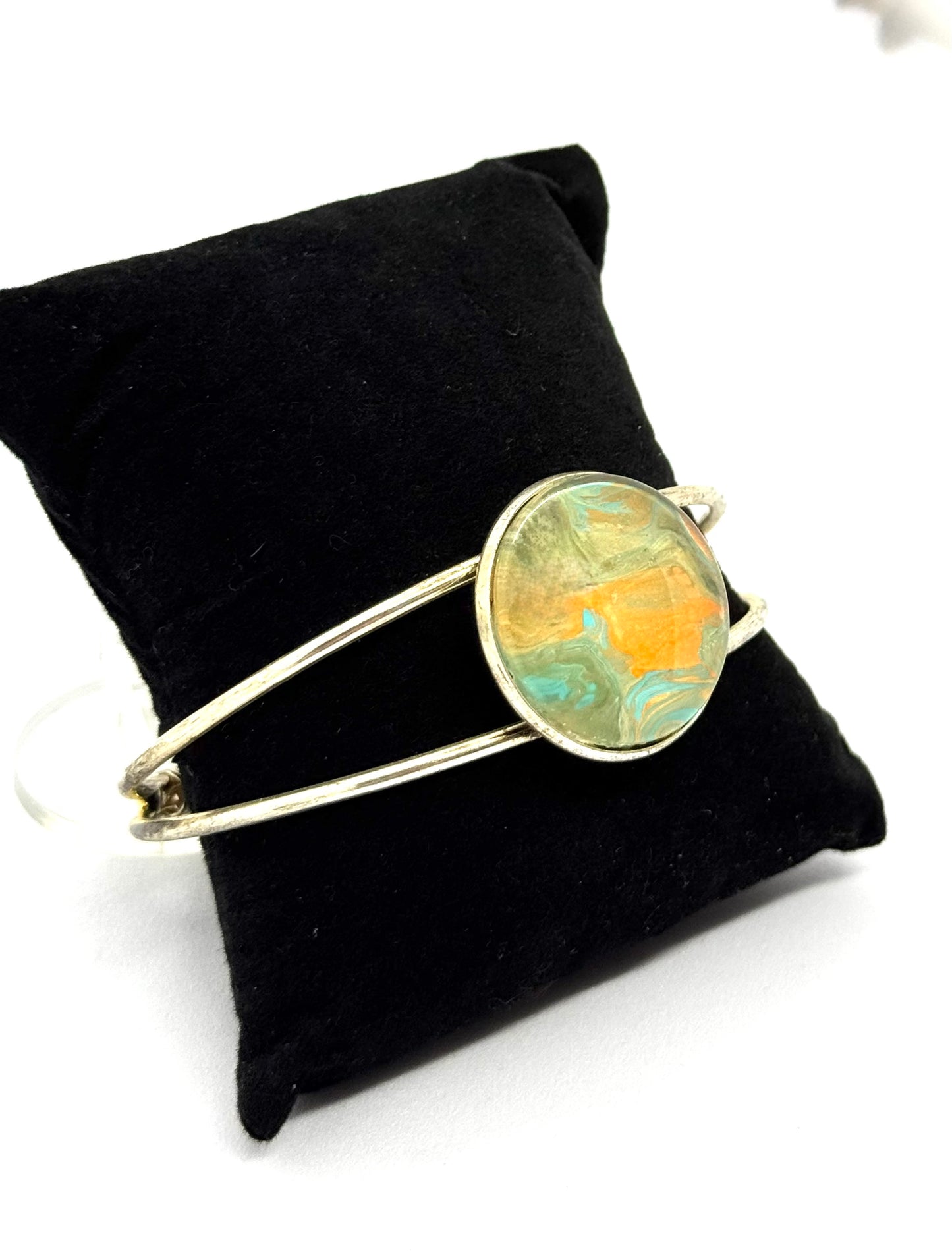 #5 “Golden Earth Meltdown Cuff – Nature, But Make It Unstable”