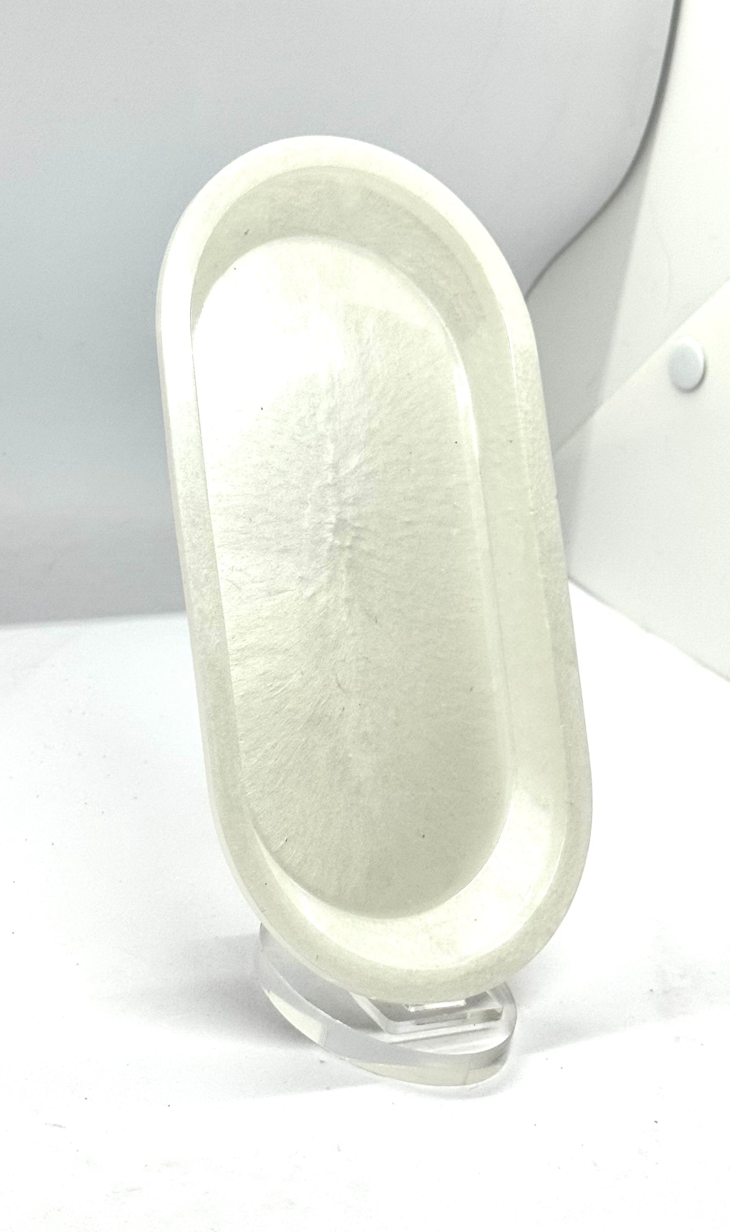 Small White Rolling Tray