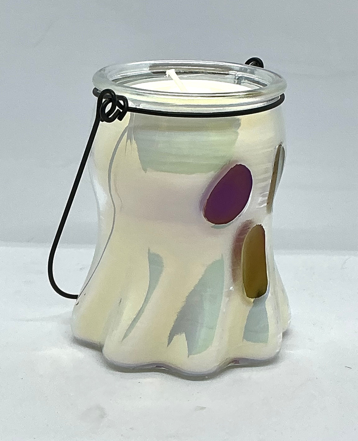 Pumpkin Pie Ghost Candle — Boo, I Need Space